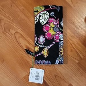 NWT vera bradley moon blooms trifold wallet